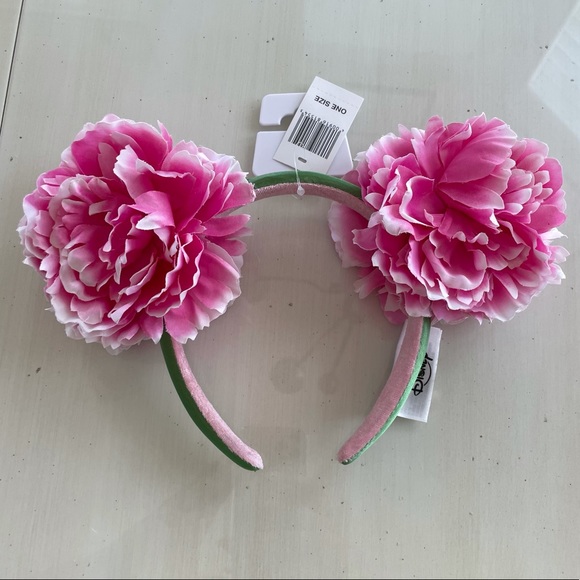 Disney Peony Flower Minnie Ears Headband - Picture 9 of 9